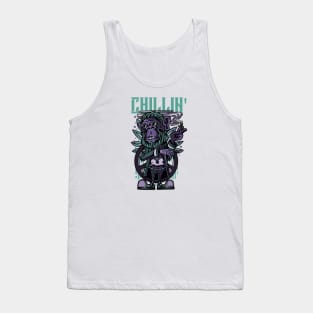 Chillin Gorilla Tank Top